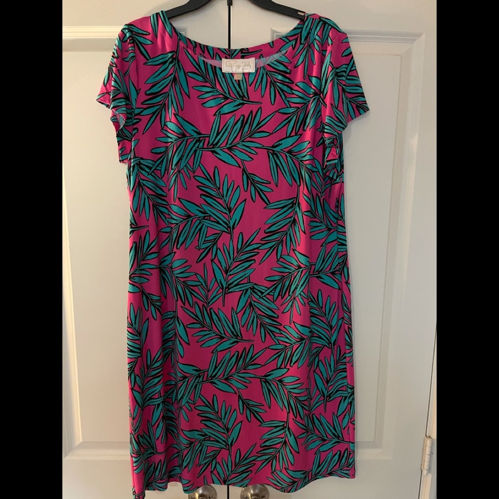 Palm Leaf Dress
